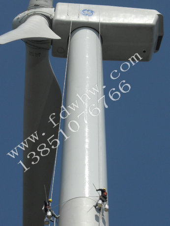 風(fēng)力發(fā)電機塔筒刷漆
